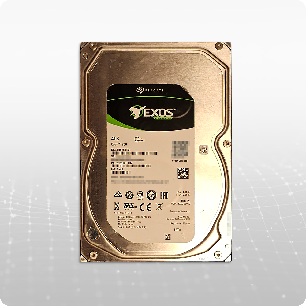 High Capacity Hard Drives